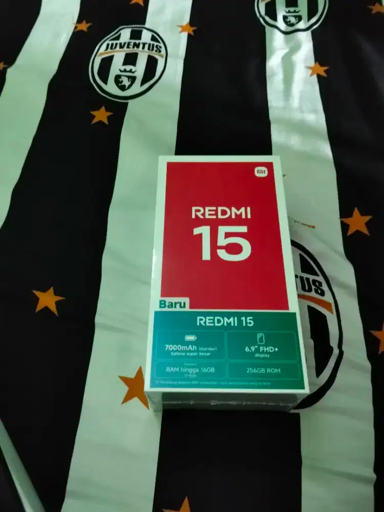 Xiaomi Redmi 15 Ram 8/256 segel box fres resmi