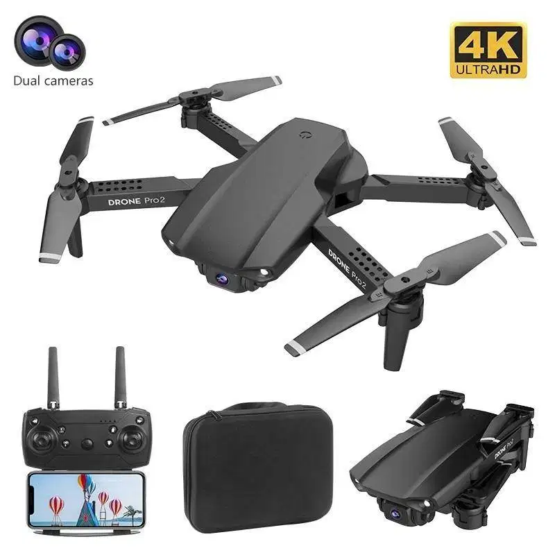 Drone Mini Pemula Kamera Dual Camera 4K Wifi FPV Video Wireless HD
