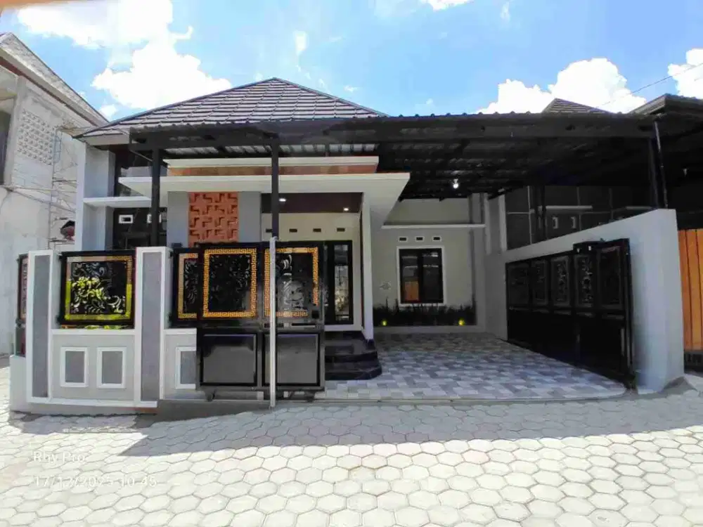 Rumah Baru LIMASAN MODERN dalam CLUSTER utara STADION MAGUWOHARJO Wedomartani