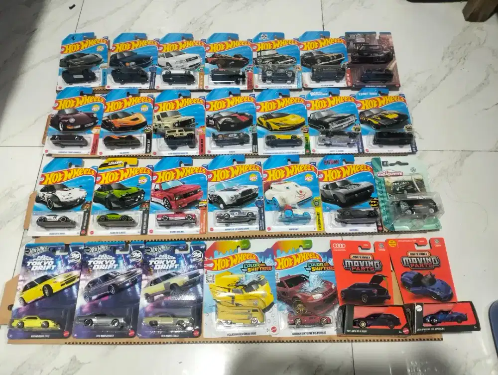 Hotwheels borongan BU