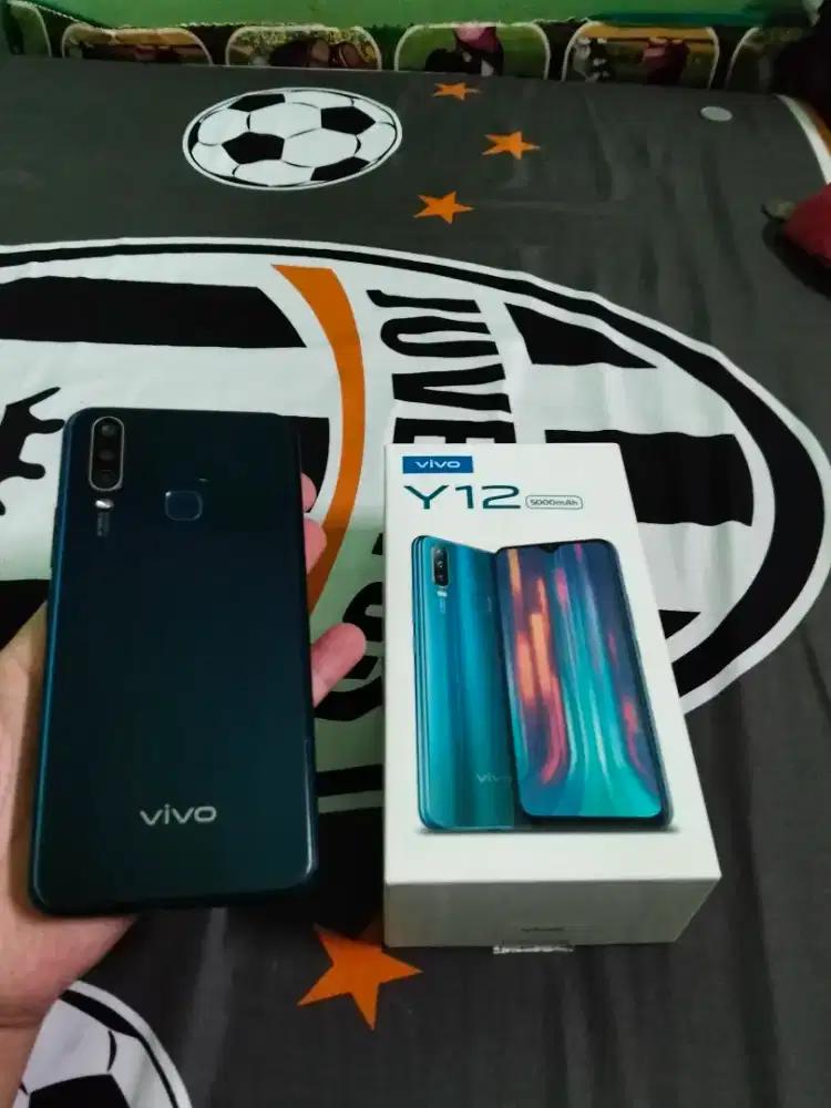 Vivo Y12 Ram 3/32 segel blum pernah bongkar