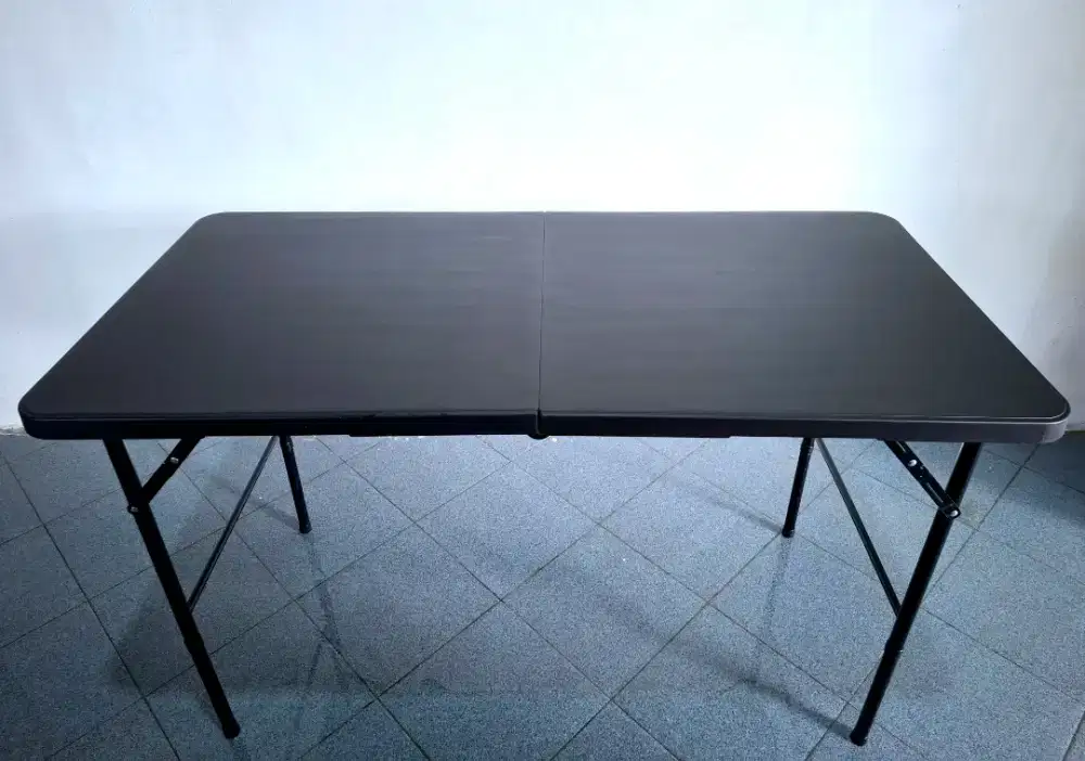 Baru Meja Lipat 2 foldtable Portabel serbaguna Outdoor Indoor 1.2meter