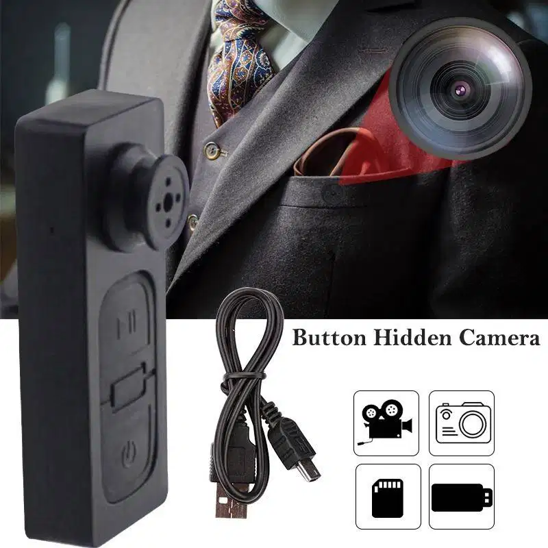 Benik Camera Kamera Spy Spycam Mata Mata Model Benik Kancing Baju Cam