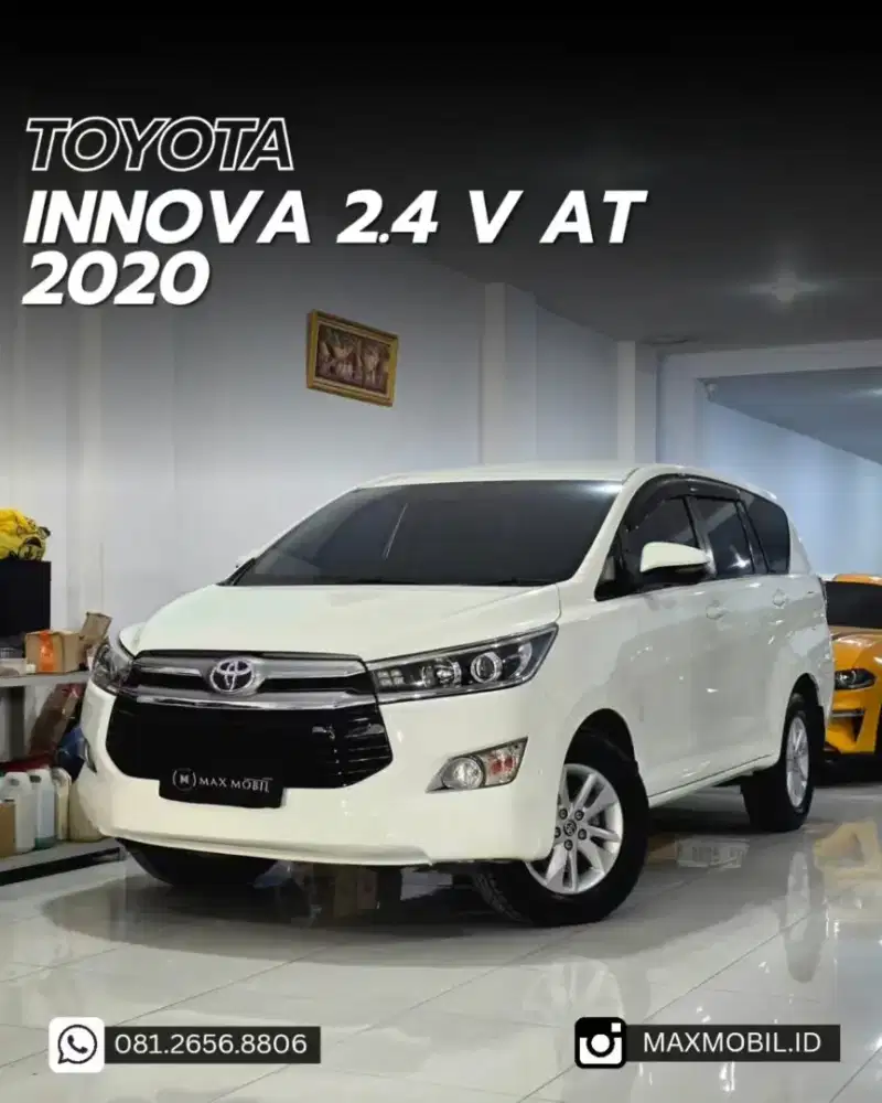 [DP 60JT‼️] TOYOTA INNOVA 2.4 V AT 2020 pemakaian 2021