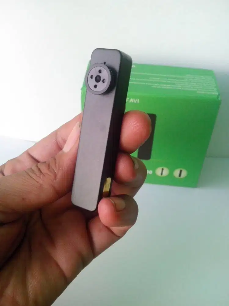 Spy Camera Video Kamera Kancing Baju Internal Memory Spycam Mini Cam
