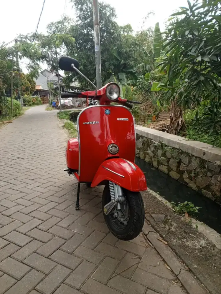 Vespa super 150cc kepala bulat original