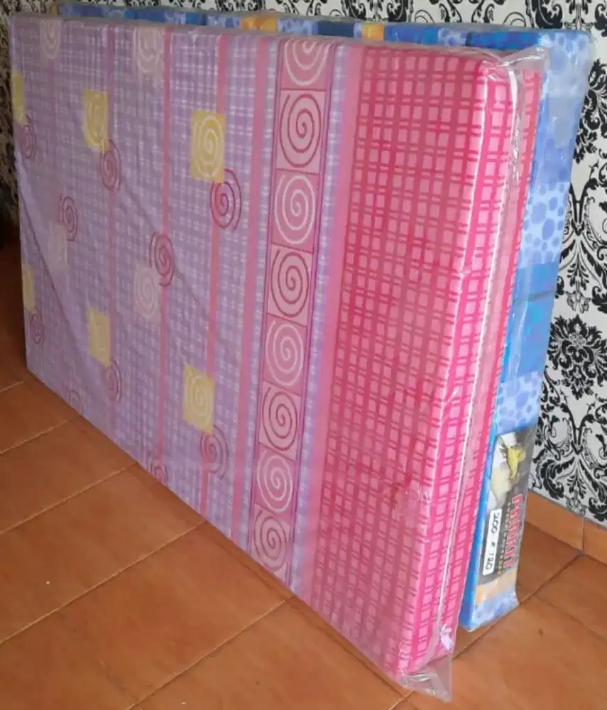 kasur busa uk 90x200x14 banyak motif nya