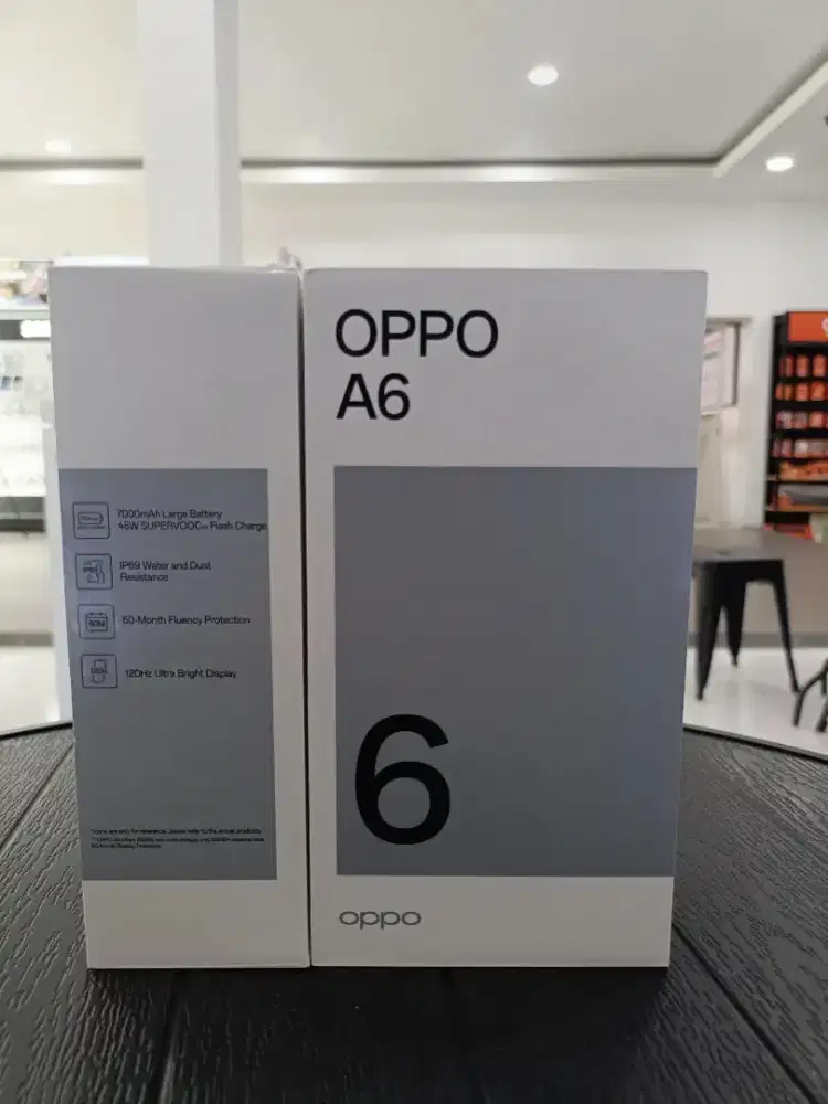 Oppo A6 6/256 Baterai 7000mAh Bisa Cicilan