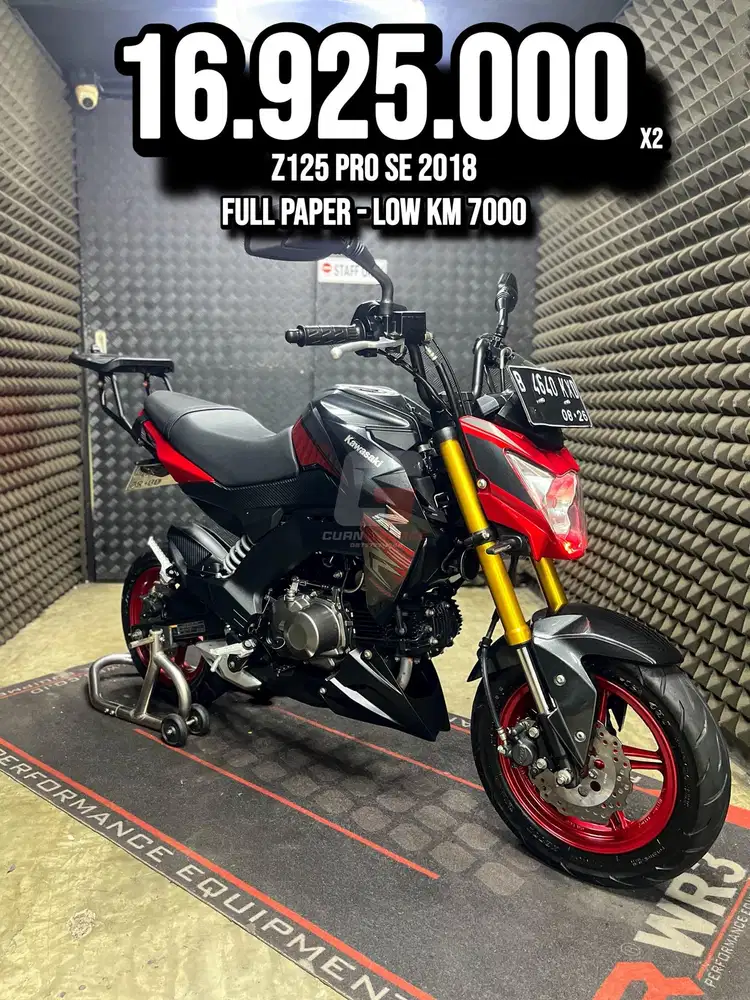 Z125 OR Z 125 PRO SE 2018 LOW KM 7XXX PAJAK ON RAWATAN SUPERB UNIT