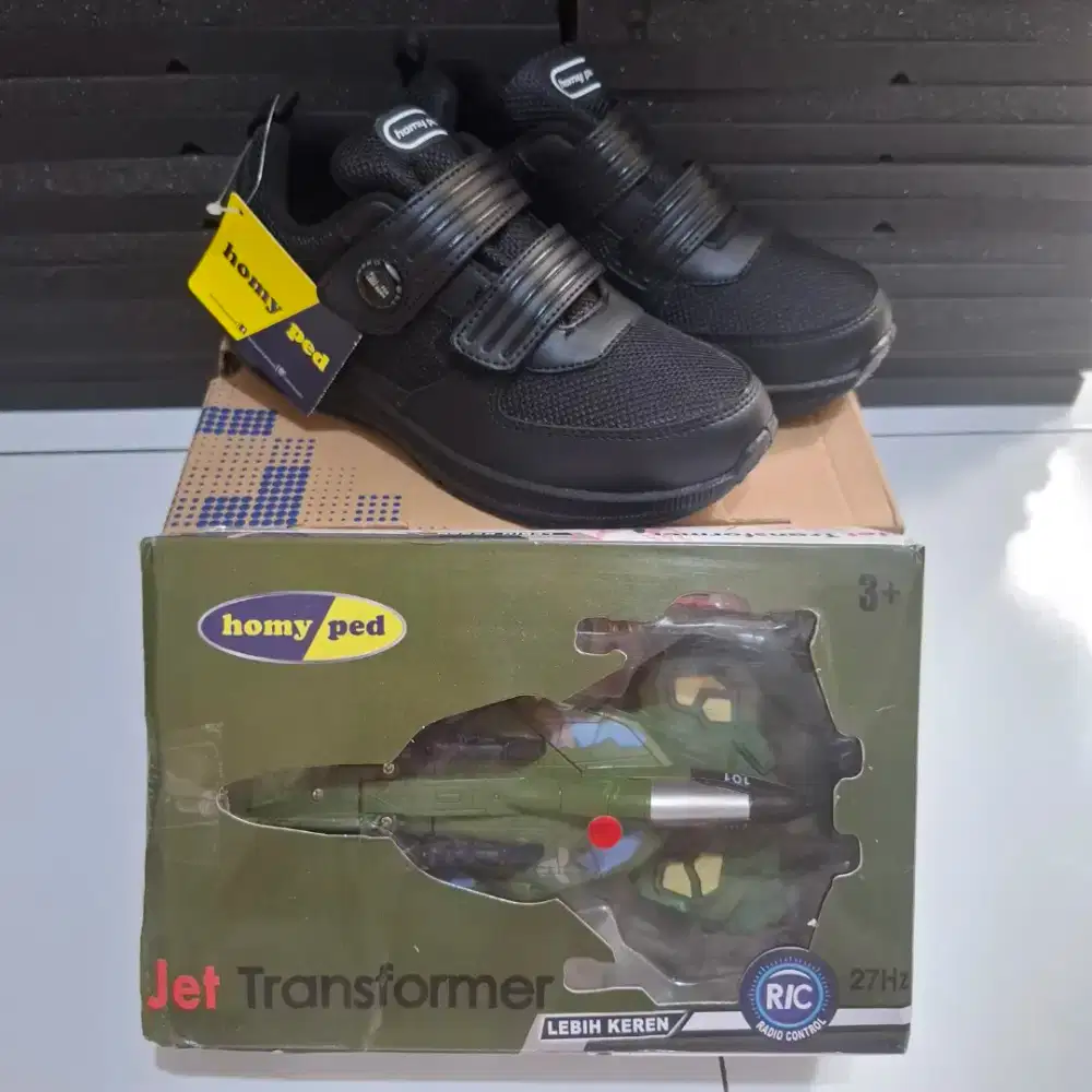 Sepatu sekolah anak merk homyped blazer size 37