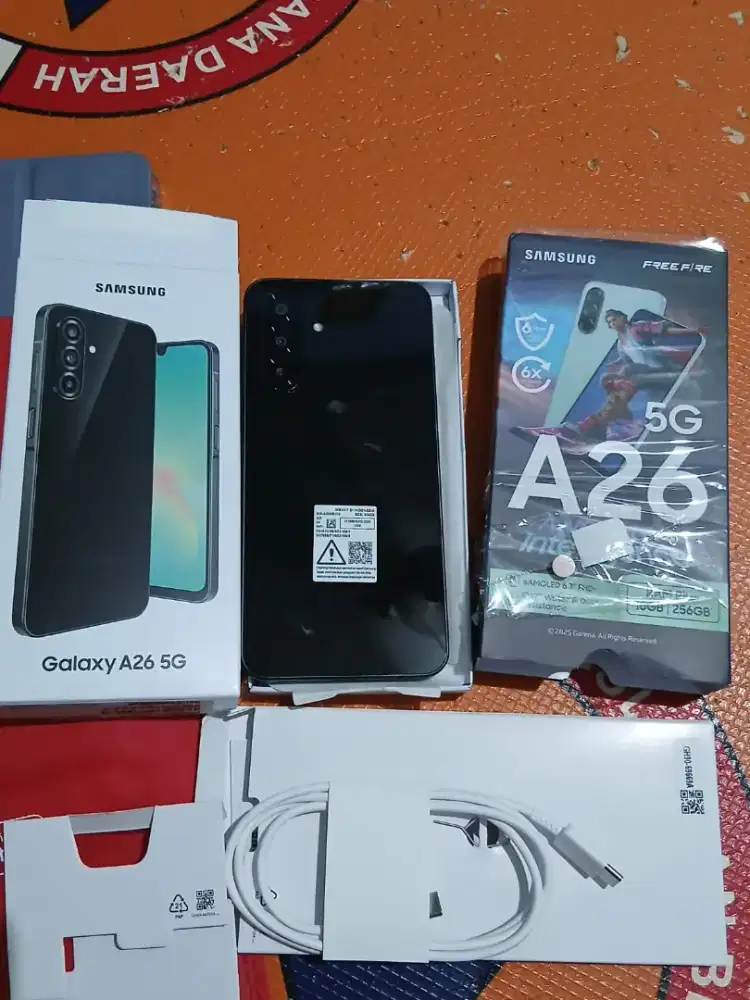 Hp Samsung Galaxy A26 5G RAM 8GB/256GB , MULUS ,Second like new