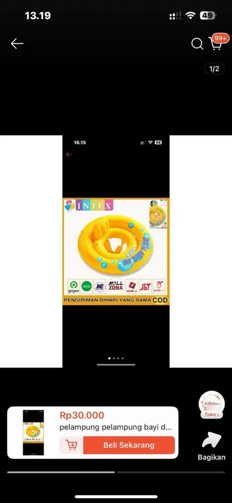 Pelampung bayi dan anak