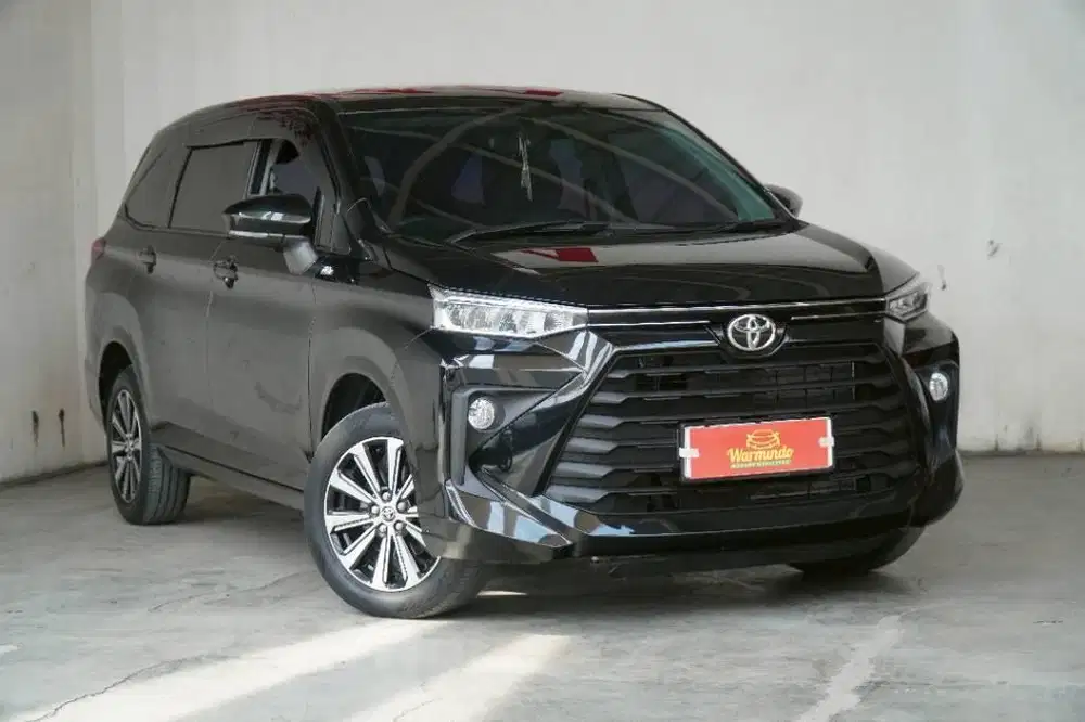 Toyota Avanza 1.5 G CVT Matic AT tahun 2022 hitam DP minim 28 juta