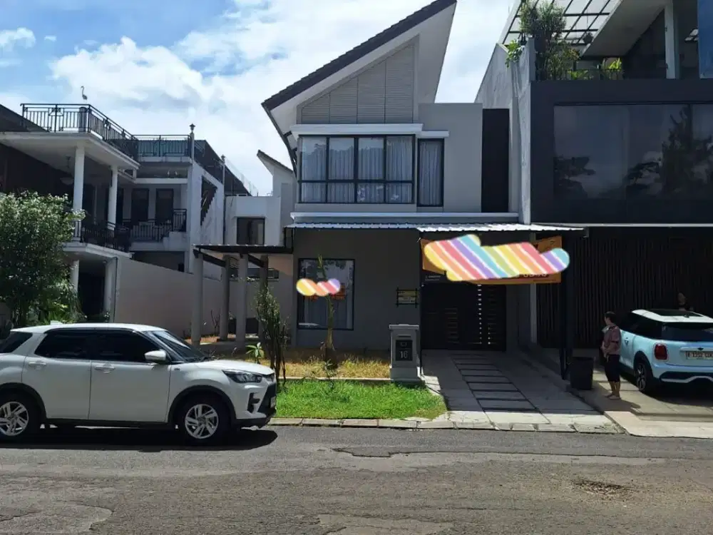 Disewakan Cepat Rumah Cluster Serenade Lake Gading Serpong