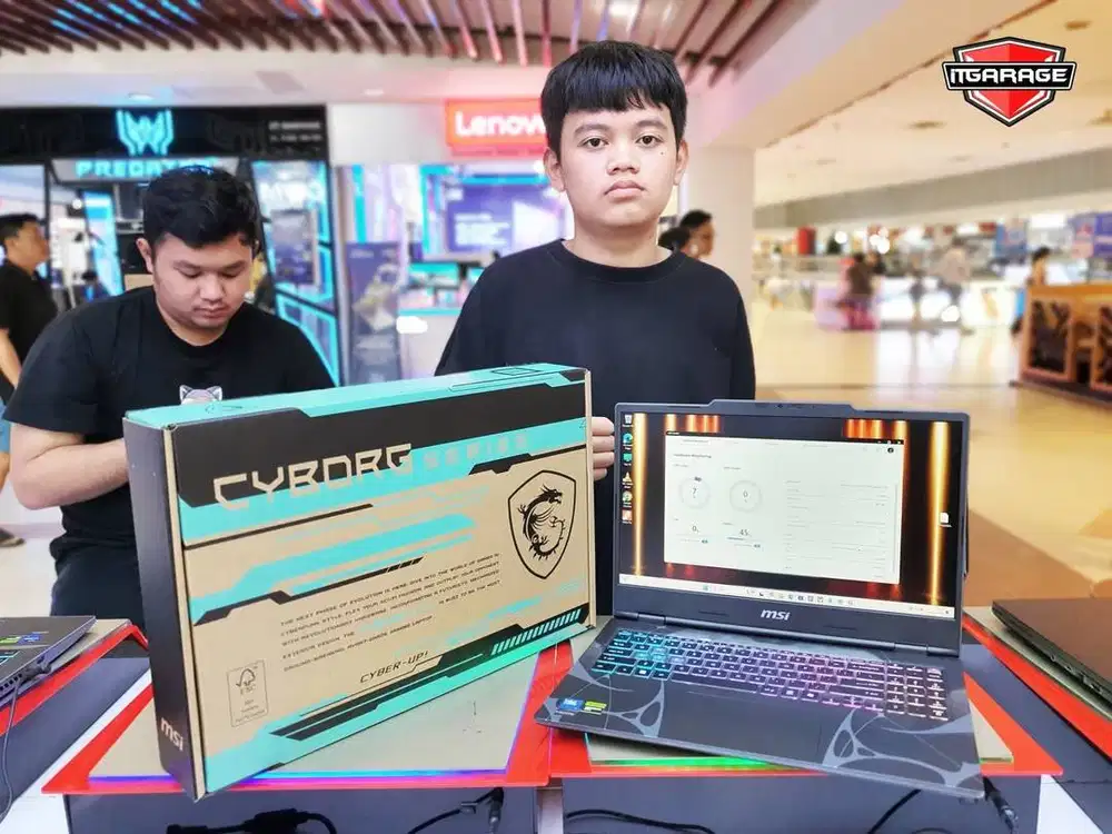 MURAH AJA! MSI Cyborg 15 Gaming Core 5 210H RTX 5060 8GB FHD 144Hz