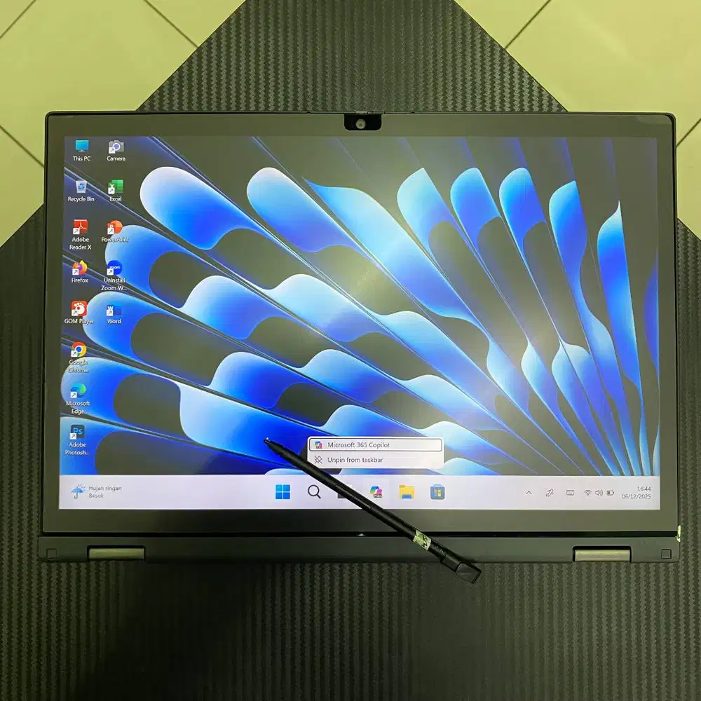 Lenovo Thinkpad L13 Yoga 3rd 2in1 Core i5 Gen 12 Ram 16Gb Ssd 256Gb