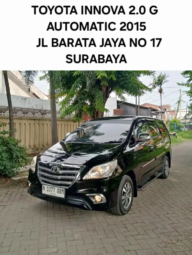 INNOVA 2.0 G AUTOMATIC 2015