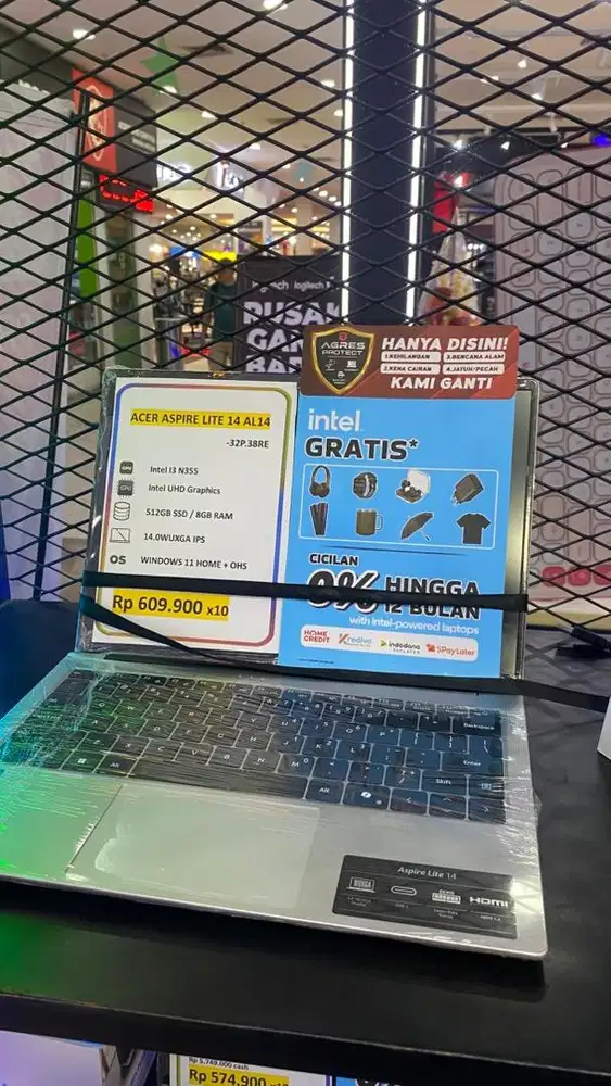 ACER ASPIRE LITE 14 SSD 512gb