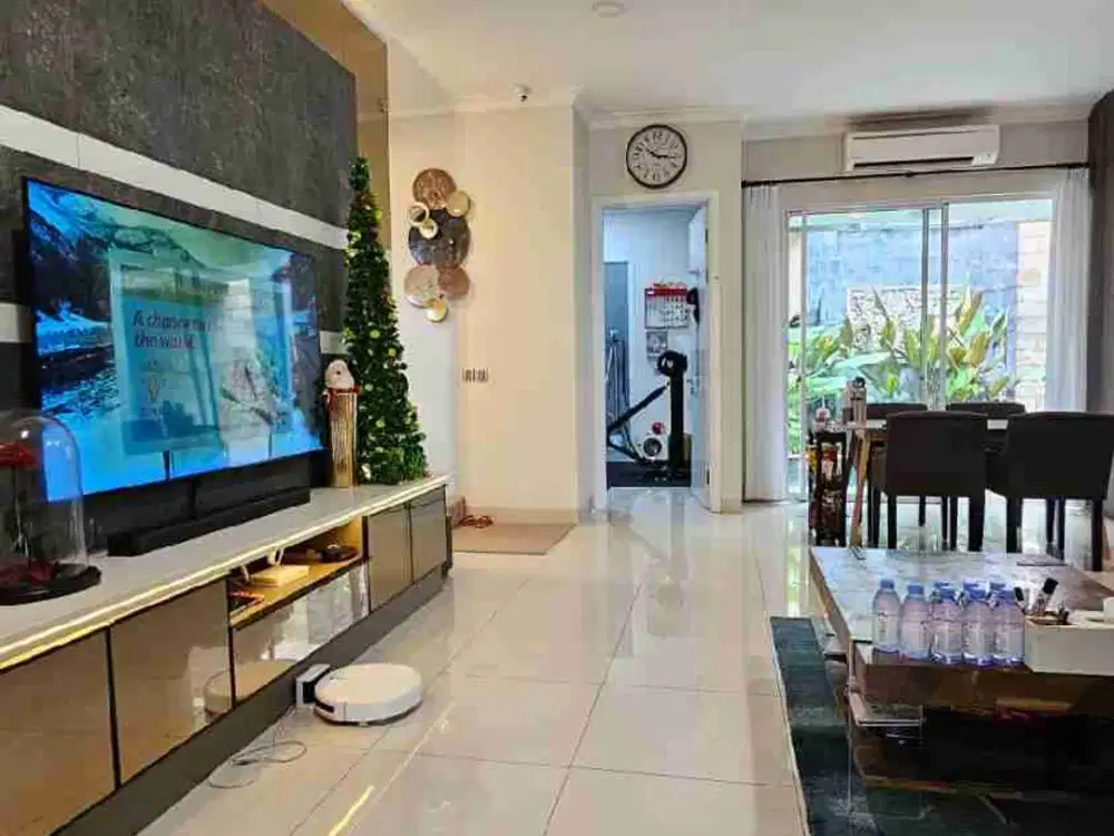 Rumah Furnished Cakep Private Pool Cluster Vivacia The Eminent