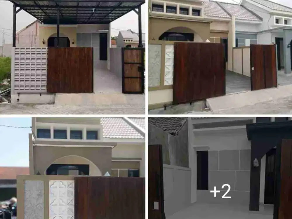 Rumah baru siap huni perbatasan Sukodono SHM