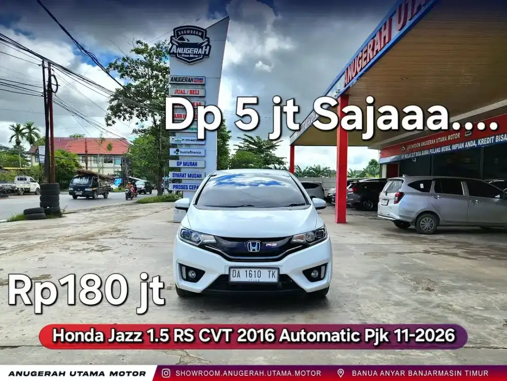 Dp5jt Jazz RS CVT 2016 Automatic Pjk11-2026
