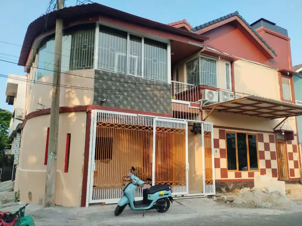 DIJUAL RUMAH HOOK FURNISH SIAP HUNI LOKASI BAGUS DI GOLDEN PALM RESIDENCE