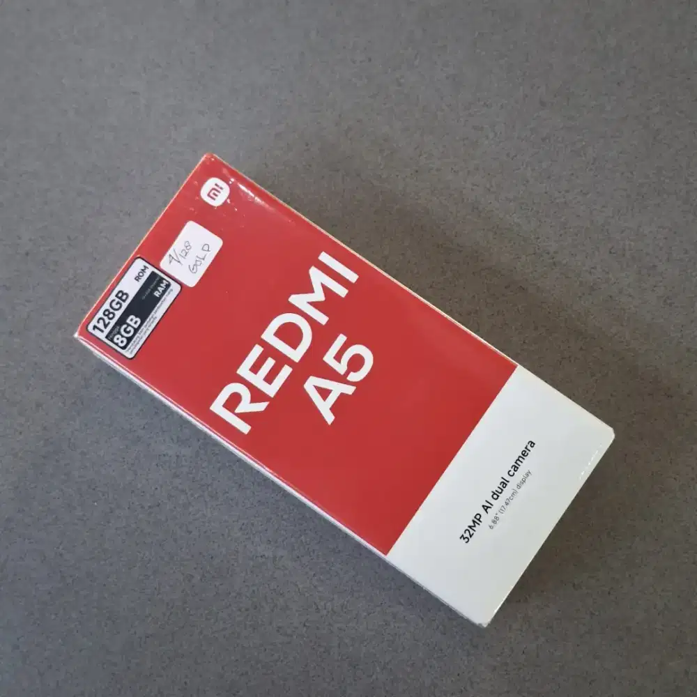 REDMI A5 4+4/128 GB HP MURAH DANA PELAJAR