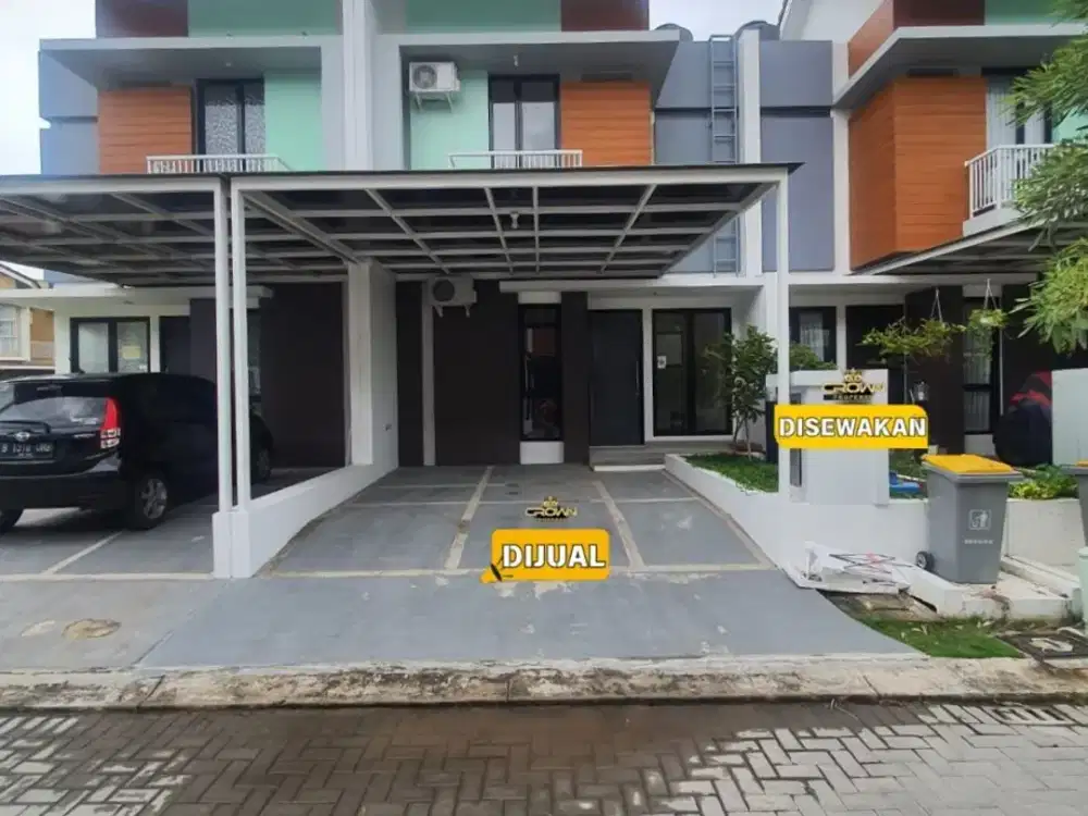 Disewakan dan dijual rumah bagus siap huni samping danau di lavesh harapan indah