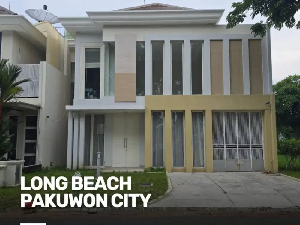 Rumah Long Beach Pakuwon City MINIMALIS SIAP HUNI