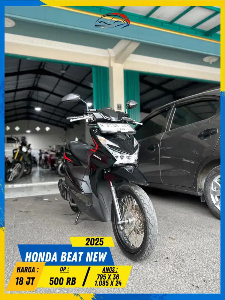 HONDA BEAT NEW 2025 MURAH MERIAH BOSSKU HIKMAH MOTOR KEPUH MALANG