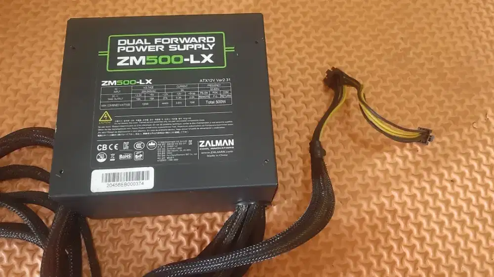 Psu zalman zm500-lx 500w