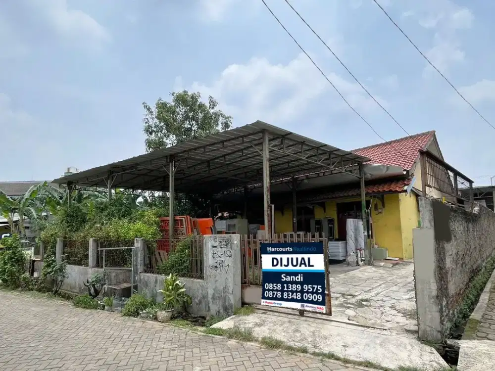 Di Jual Murah Rumah Hook Dekat Graha Raya Bebas Banjir