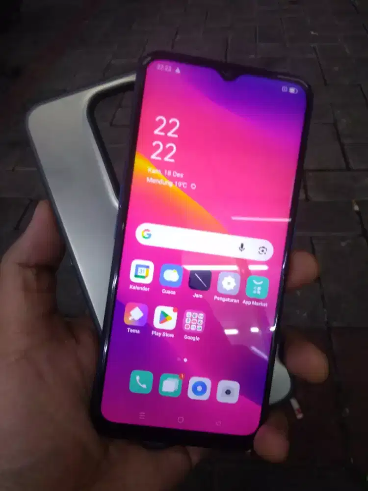 Oppo A52020 Ram 4/128gb MINUS pemakaian Hp casan siap pakai