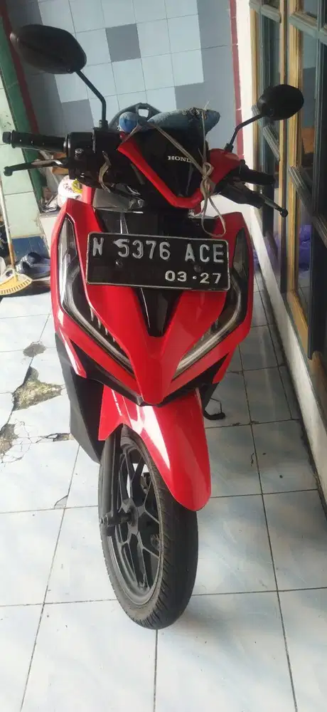 DIJUAL CEPAT MOTOR VARIO 125 CBS RED, NEGO