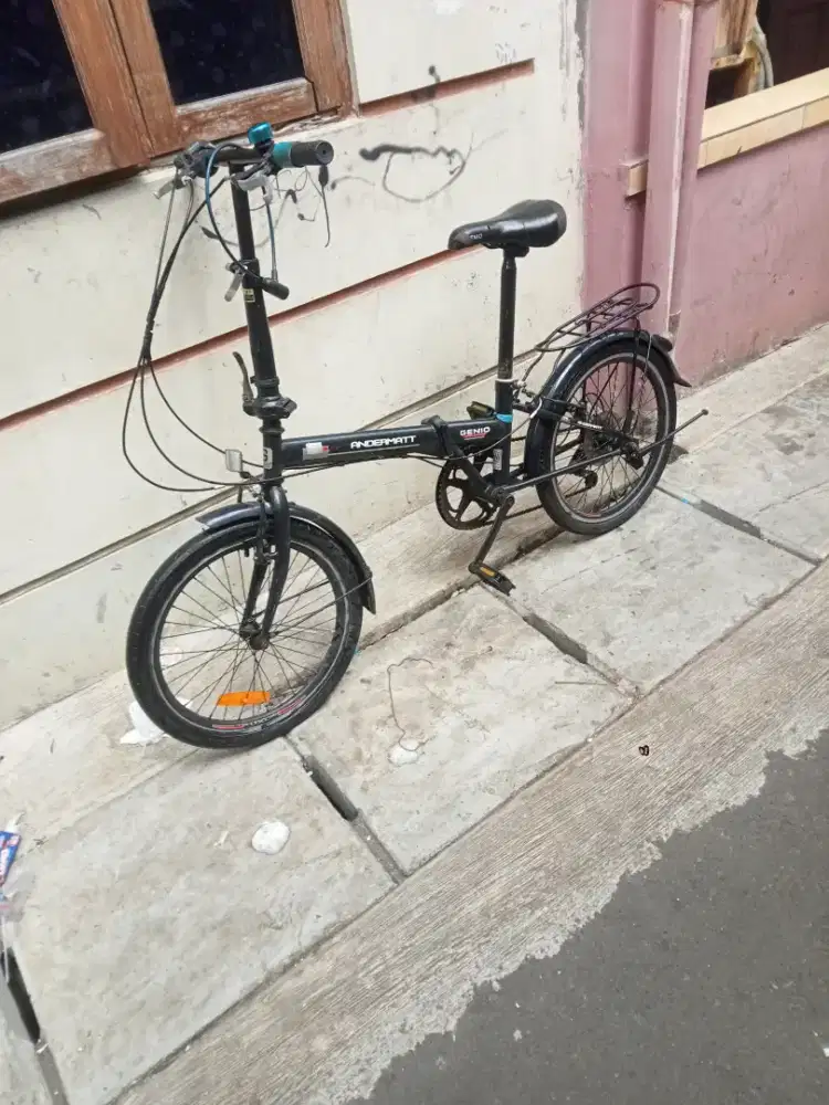 SEPEDA LIPAT GENIO DEWASA SIAP PAKAI
