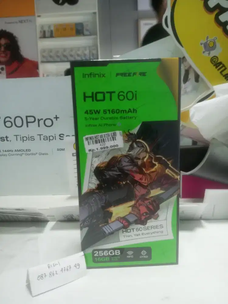 INFINIX HOT 60I 8/256 | ATLANTIS DAHSYAT