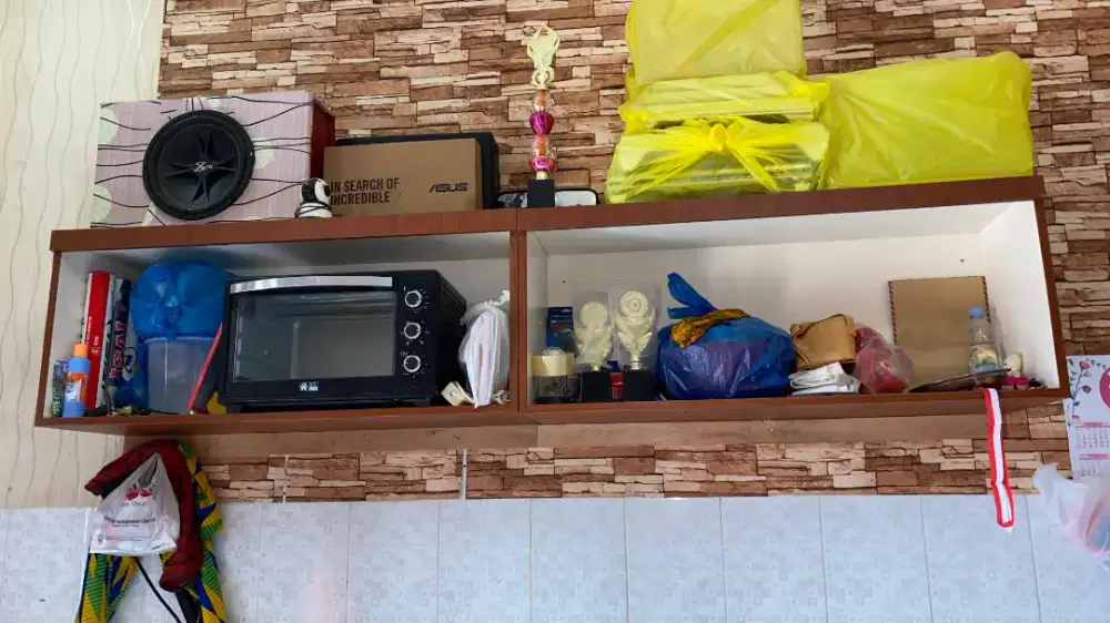 lemari gantung besar 2 pcs jadi 1