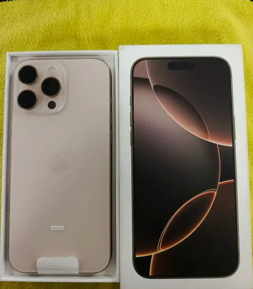 iPhone 16 Promax 256gb Ex:iBox buka segel dus aja blum aktif