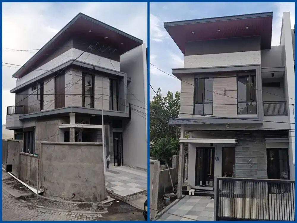 Dijual Rumah Minimalis 2 Lantai Manyar Jaya Surabaya