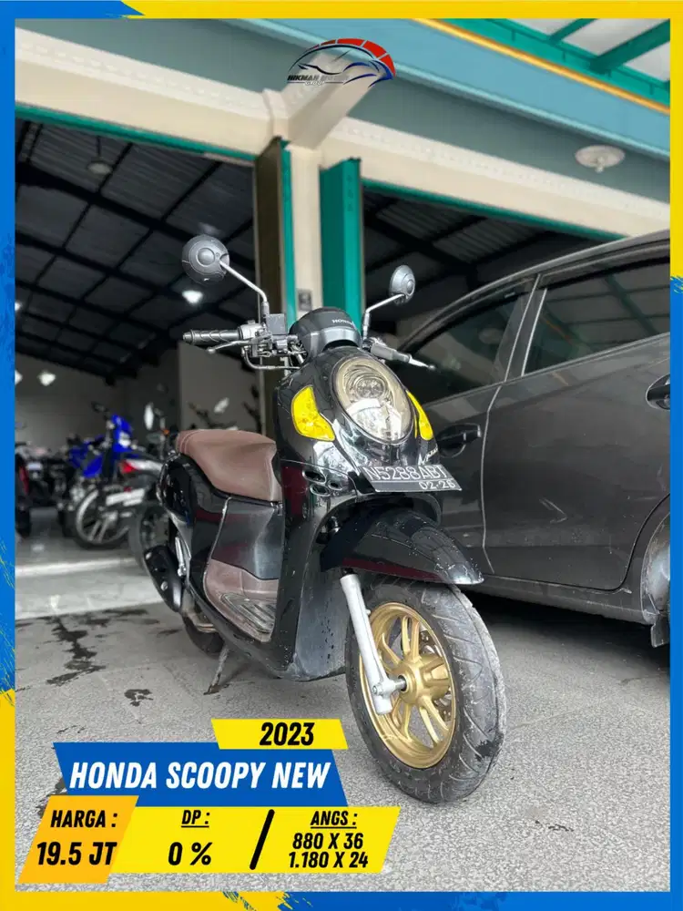 HONDA SCOOPY PRESTIGE 2023 BEKAS BERKUALITAS HIKMAH MOTOR KEPUH MALANG