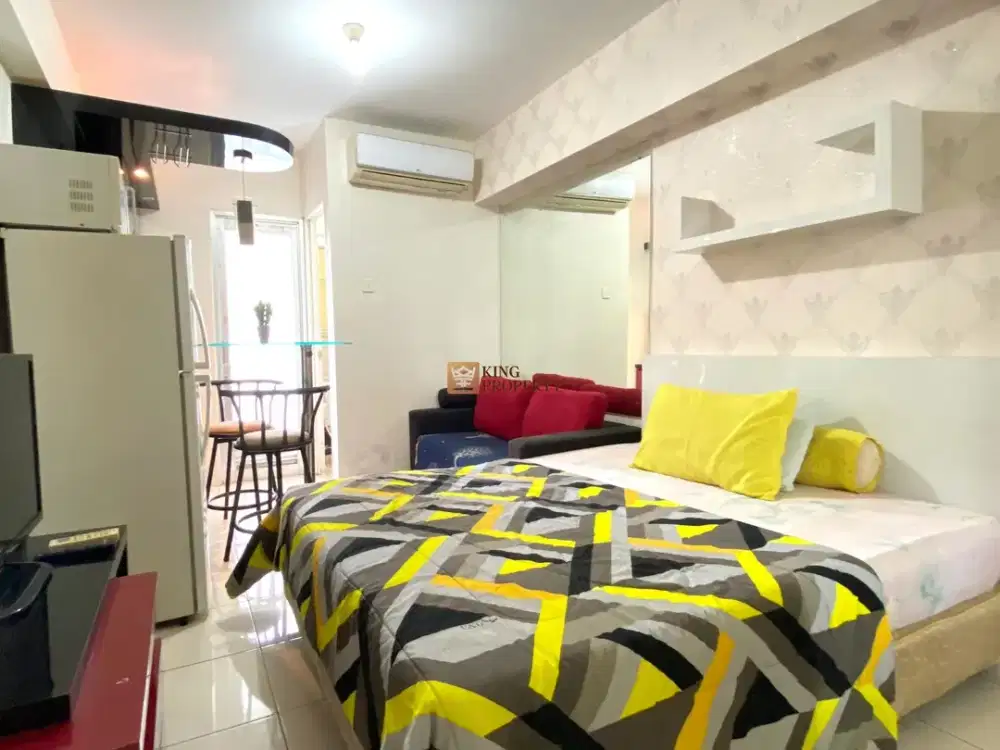 Anti Ribet! Studio Full Furnished Tower Depan Green Bay Pluit, Siap Huni Greenbay