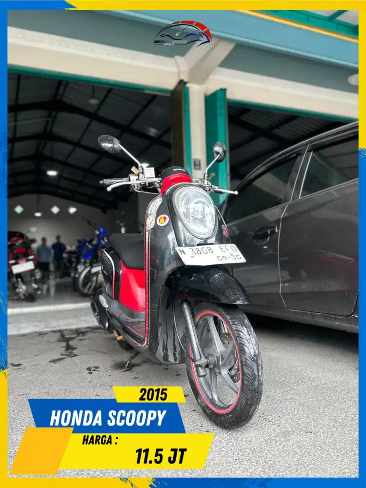 HONDA SCOOPY 2015 NDANG SATSET MASZEHH HIKMAH MOTOR KEPUH MALANG