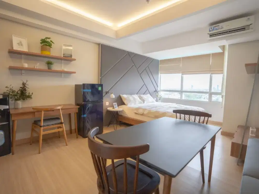 Disewakan Apartment Skandinavia Tipe Studio Fasilitas Premium Di Kota Tangerang 15min Bandara Soetta