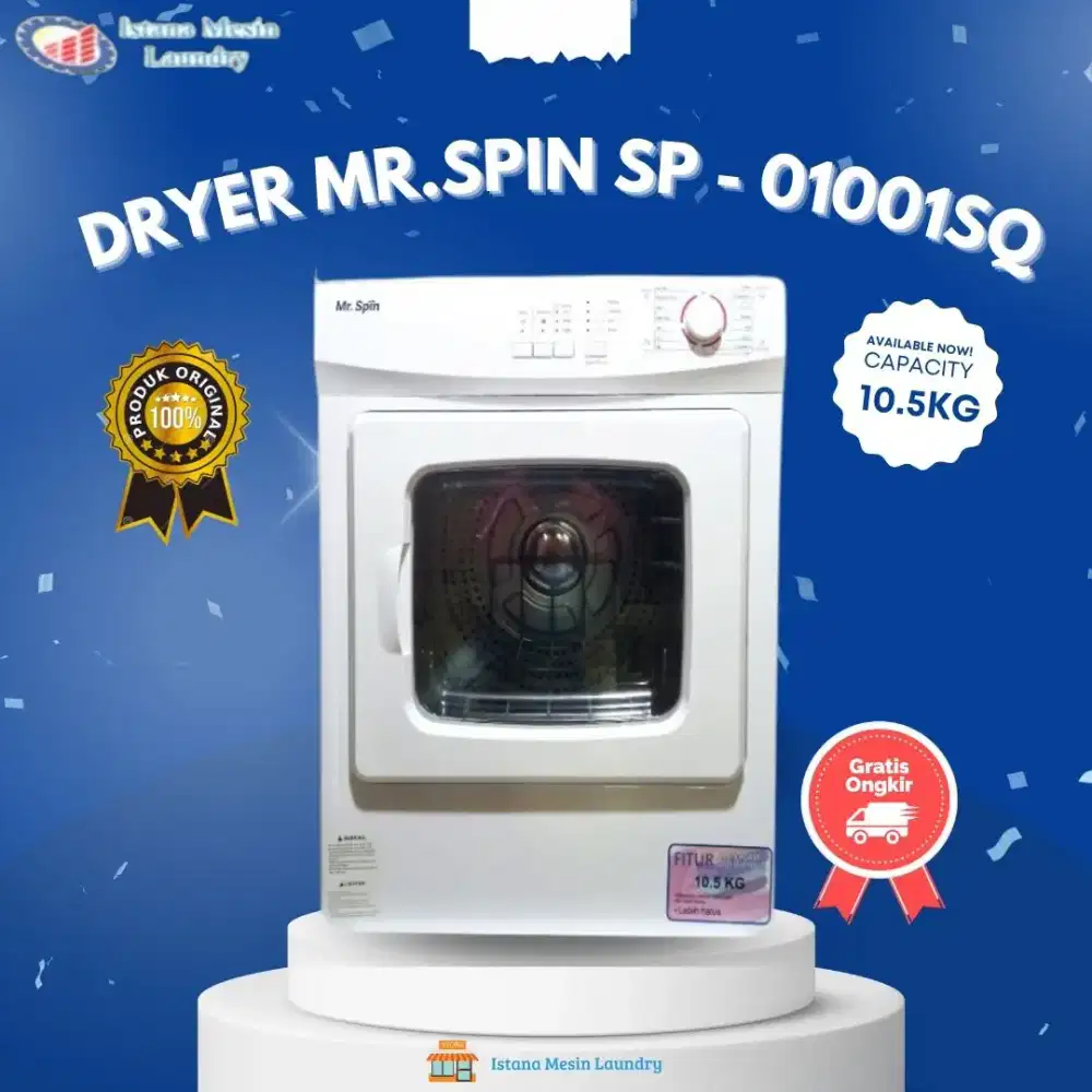 DRYER MR SPIN KONVERSI 10.5KG