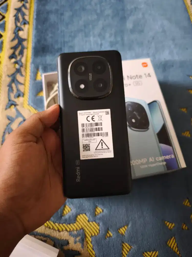 Redmi note 14 pro plus 5g 8+4/256 fullset ori