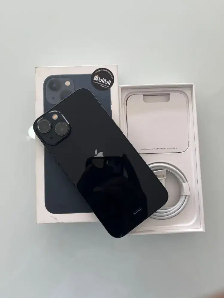 Iphone 13 128Gb grs nov 2026 bh100% fullshet ori