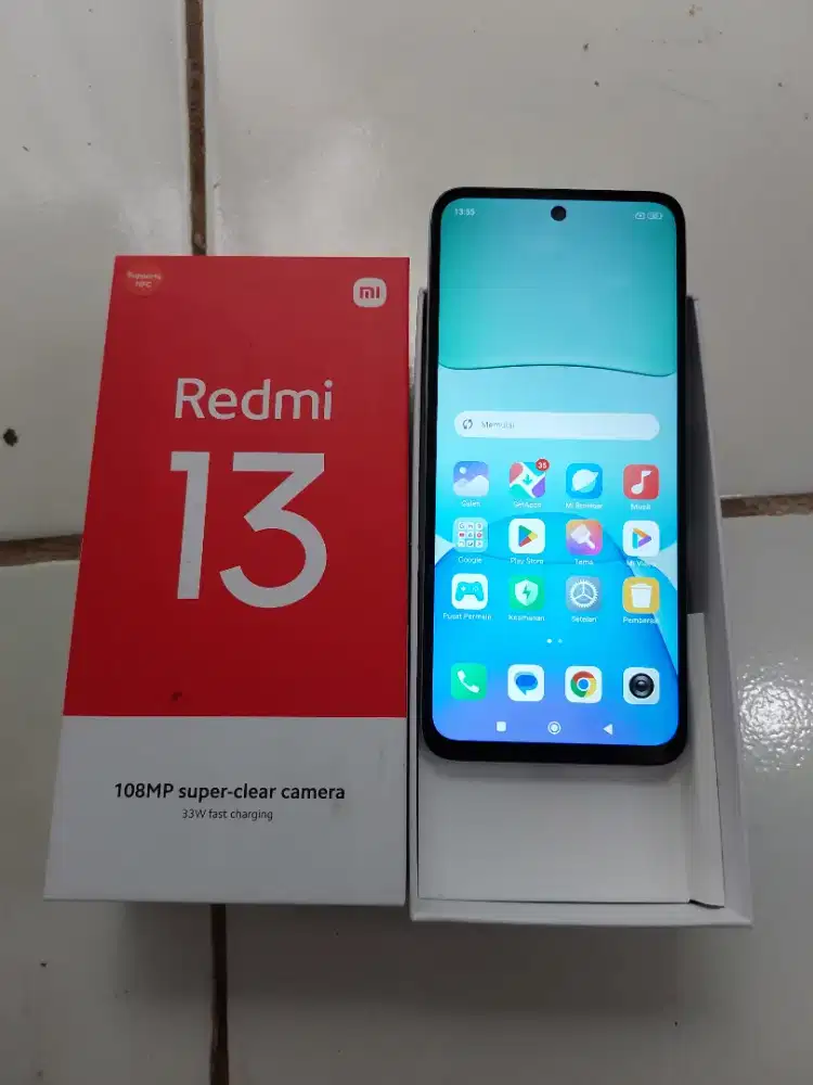 Redmi 13Nfc ram 8/256 fullset resmi