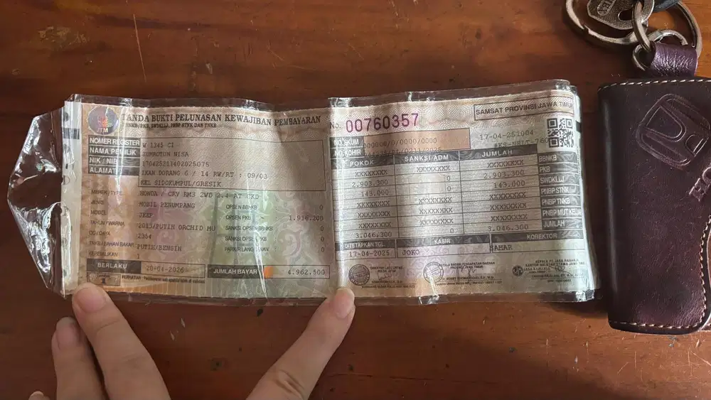 Honda CR-V 2013 Bensin