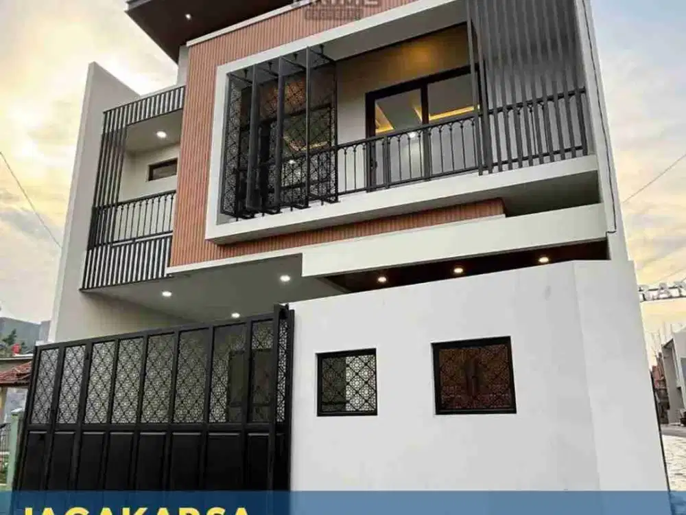 Rumah Kontemporer Single House Jagakarsa Jaksel