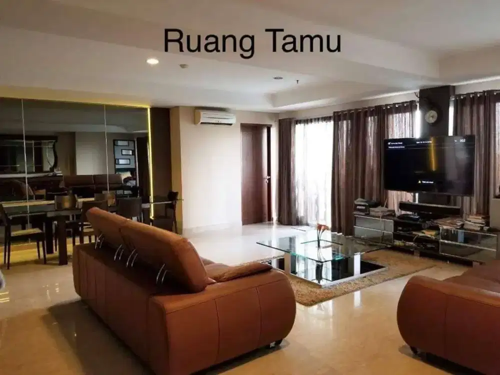 Apartemen 3br fullfurnished Luas 200 di PermataHijau Residence Jakarta